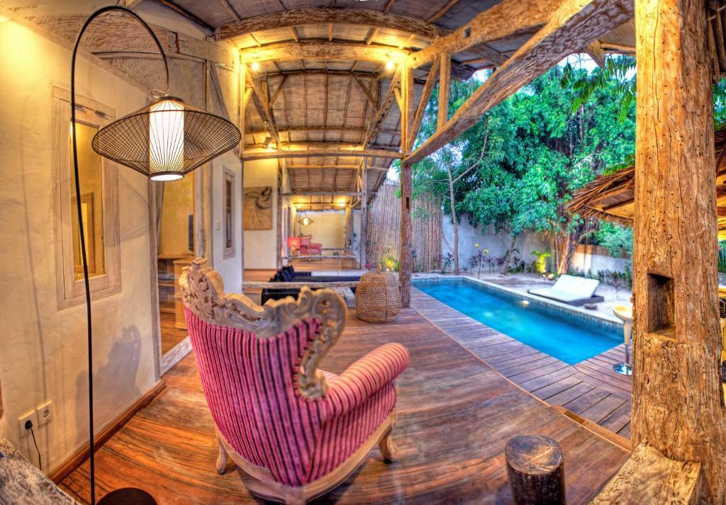 Villa Rumah Rinda Gili Trawangan Værelse billede